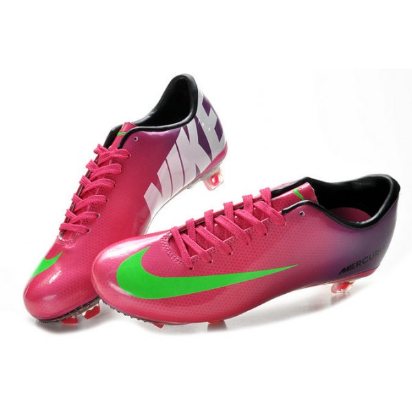 Novedades-Nike-Mercurial-Vapor-IX-FG-Calzado-de-fútbol-para-suelo-2012-2013 -Rosa-Violeta-Verde_3 | Ropa nike y adidas